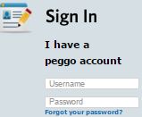 peggo sign in button