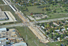 Transitway overpass construction at McGillivray (photo taken looking north) 