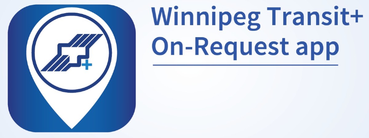 The Winnipeg Transit+ On-Request app