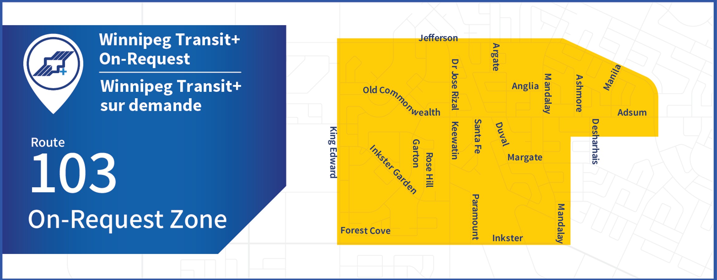 Winnipeg Transit On-Request - Zone 103 v2